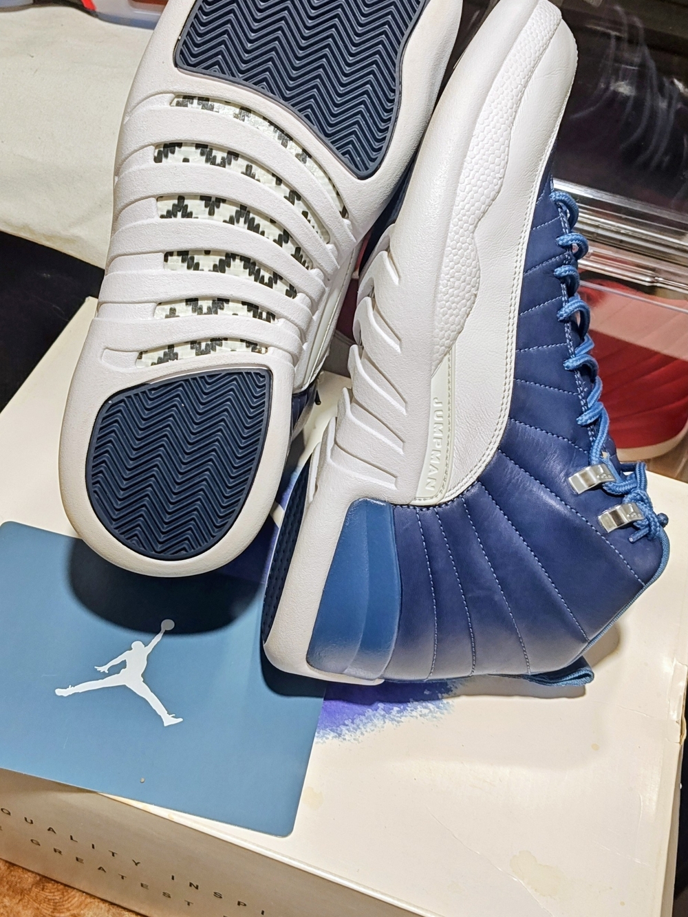 DS Jordan 12 Indigo 11.5 OG All Release Day Pair - Picture 8 of 12